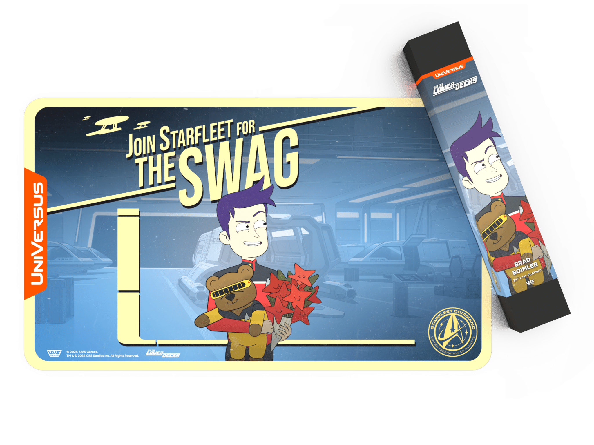 UVS Star Trek Lower Decks Boimler Playmat image 0